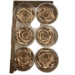 Preserved roses metallic gold - Image 3
