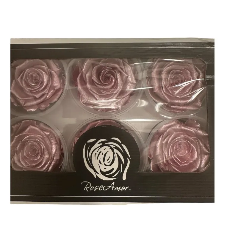 Preserved roses old pink/metallic - Image 3