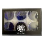 Preserved roses dark blue - Image 3