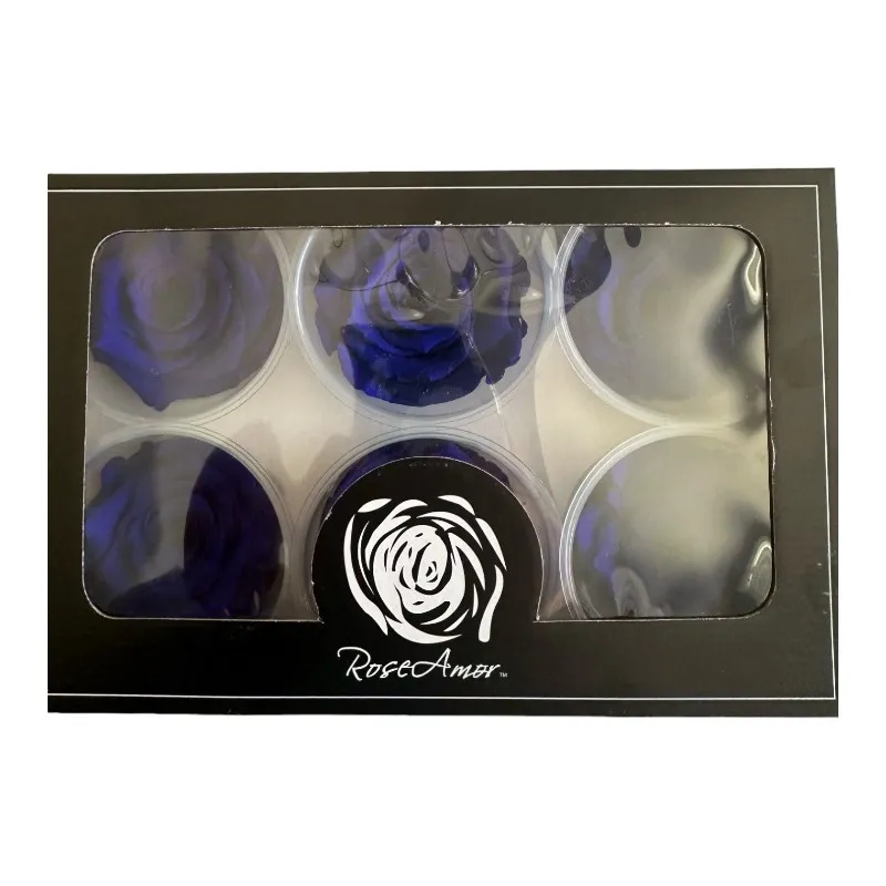 Preserved roses dark blue - Image 3