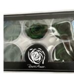Preserved roses dark green - Image 3