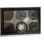 Preserved roses dark grey - Image 3