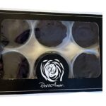 Preserved roses dark purple - Image 2