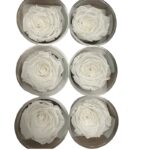 Preserved roses pure white - Image 2